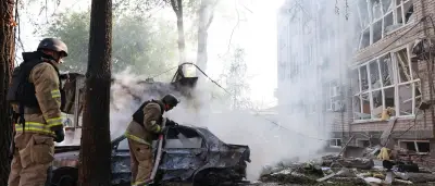 Ukraine-Krieg: 25 Verletzte bei russischem Bombenangriff auf Saporischschja