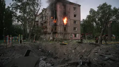 Ukraine: Russische Luftangriffe auf Kiew – Trump trifft Selenskyj am Rande des Nato-Gipfels