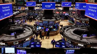 Wall Street schließt im Minus: Vorsicht vor Tech-Bilanzen und Nahost-Konflikt