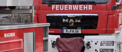 Wohnungsbrand in Potsdam: 25-Jähriger unter Drogeneinfluss festgenommen