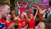 45 Notaufnahme-Patienten nach WM-Fanfest in Oslo