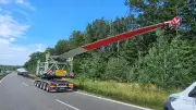90 Meter langer Windradflügel blockiert Stuttgarter Kreuz – Strecke wieder frei