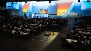 AfD-Parteitag in Erfurt: Polizei zieht positive Bilanz nach zweitem Tag