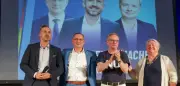 AfD-Veranstaltung: Steimle singt DDR-Hymne, Chrupalla stimmt ein