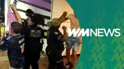 Argentinien-Party in Atlanta: Polizei tanzt mit WM-Fans mit