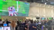Argentinien-WM-Spiel: TV-Redaktion feiert ausgelassene Watchparty
