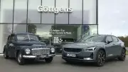 AutoSkandinavien im Doppelpack: Volvo PV444 und Polestar 2 im Vergleich