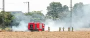 Bahnstrecke Köln-Düsseldorf: Sabotageverdacht nach Böschungsbrand