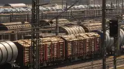 Bauzug-Waggon entgleist in München: 500.000 Euro Schaden