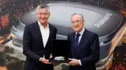 Bayern-Präsident Hainer hält Laudatio im Real-Madrid-Stadion