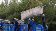 Beluga-Wale aus umstrittenem Tierpark in Kanada erfolgreich in die USA geflogen