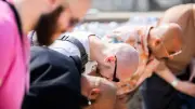 Berlin Bald Festival: 39 Glatzköpfe treffen sich im Görlitzer Park