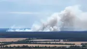 Brand im Müritz-Nationalpark: 320 Hektar in Flammen, Evakuierung