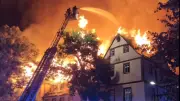 Brandkatastrophe im Schloss Wallhausen: Millionen-Schaden am Geburtsort Ottos des Großen