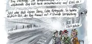 Cartoons der Woche: Bahn-Chaos, Autokrise und schwarz-rote Reformen