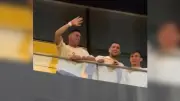 CR7 feiert mit Fans auf Hotel-Terrasse in Toronto nach Sieg gegen Kroatien