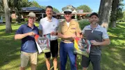 Deutsch-amerikanische Freundschaft auf dem Golfplatz in Berlin-Wannsee