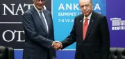 Erdoğan verschenkt Revolver an Nato-Gipfelteilnehmer – auch Merz betroffen