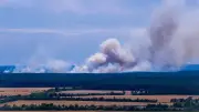 Feuer im Müritz-Nationalpark: Ort Granzin wird evakuiert