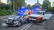 Frontalzusammenstoß in Stuttgart: Sechs Verletzte, darunter Säugling