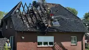 Geestland: Einfamilienhaus nach Dachstuhlbrand unbewohnbar