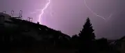 Gewitter in Berlin: Blitzeinschlag behindert S-Bahn – Baum auf Gleisen