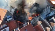 Großbrand in Lauterbach: Feuer in historischen Fachwerkhäusern