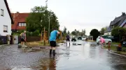 Hagel so groß wie Golfbälle: Unwetter in Bayern fordert tausende Einsätze