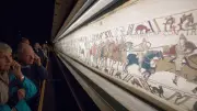Historischer Schatz: Teppich von Bayeux als Leihgabe in London