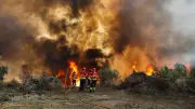 Hitzewelle treibt Feuer an: Südeuropa in Flammen