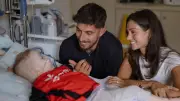Kai Havertz und Sophia besuchen todkranke Kinder auf Palliativstation