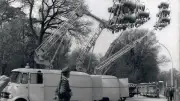 Kalter Krieg: Lautsprecher-Schlacht an der Berliner Mauer