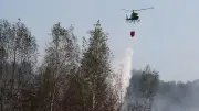 Löschhubschrauber gegen Untertagebrand bei Meuselwitz wirkungslos
