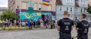 Mahnwache in Cottbus nach Brandanschlag auf alternatives Wohnprojekt