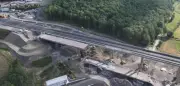 Marode Brücke im Sauerland: Sprengung gelingt erst im zweiten Anlauf