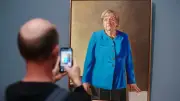 Merkel-Porträt vervielfacht Besucherzahlen im Bode-Museum