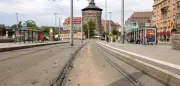 Nürnberg: Erste Straßenbahnstrecke nach Hitzeschäden wieder freigegeben
