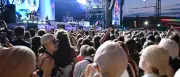 Pitbull-Konzert auf Lollapalooza: Tausende Fans mit Fake-Glatzen feiern US-Rapper