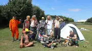 Punker-Camp auf Sylt: Fünfte Auflage des Protestcamps gestartet