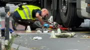 Radfahrerin bei Überholunfall in Berlin-Friedrichshain schwer verletzt