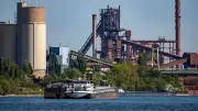 Rhein-Niedrigwasser: Thyssenkrupp drosselt Hochofenproduktion