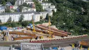 Ringbahnbrücke: Überbauteile eingehoben – Bau im Zeitplan