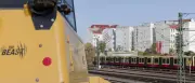 Ringbahnbrücke Berlin: Neue Brückenteile werden eingehoben