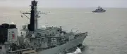 Russisches Kriegsschiff feuert scharfe Munition vor britischer Küste