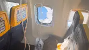Ryanair-Flug: Fenster in 6000 Metern Höhe geplatzt – ein Verletzter