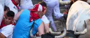 San-Fermín-Fest: Drei Verletzte bei zweiter Stierhatz in Pamplona
