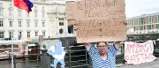 Schwimm-Demo an der Spree fällt wegen Regenfällen ins Wasser
