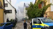 SEK-Einsatz nach Dachstuhlbrand in Ingersheim: Person vermisst