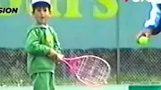 Süßes Video: Tennis-Superstar als kleiner Junge entdeckt