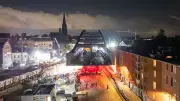 Sternbrücke Hamburg: 3.700-Tonnen-Koloss erfolgreich eingebaut